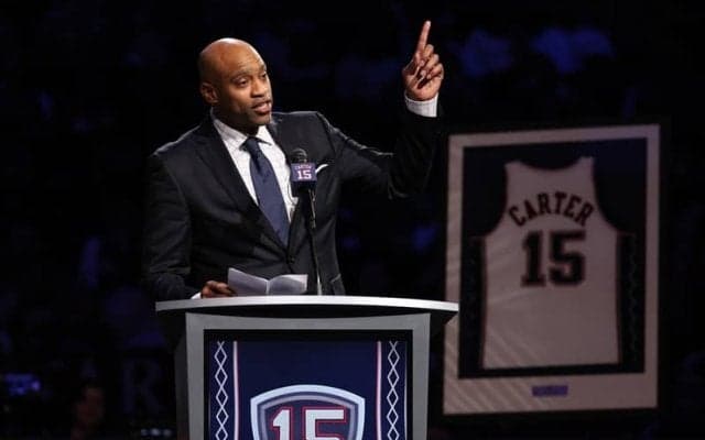 背番号15がネッツの永久欠番となったビンス・カーター「光栄に思います」