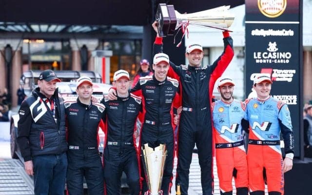 WRCモンテカルロ：セバスチャン・オジエが通算10勝目、トヨタは1‐2フィニッシュ