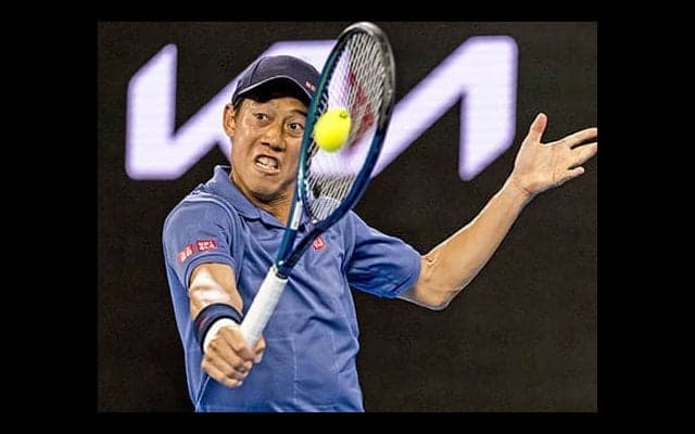  錦織圭と西岡良仁 デ杯に向け練習 