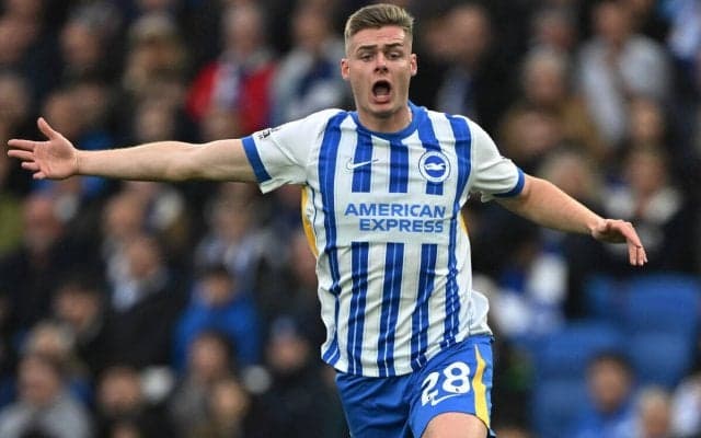 レンタル移籍加熱のブライトンFWファーガソン、恩師デ・ゼルビ監督率いるマルセイユも関心か