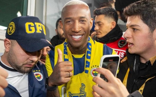 タリスカが6年半ぶりの欧州復帰！フェネルバフチェと1年半契約を締結