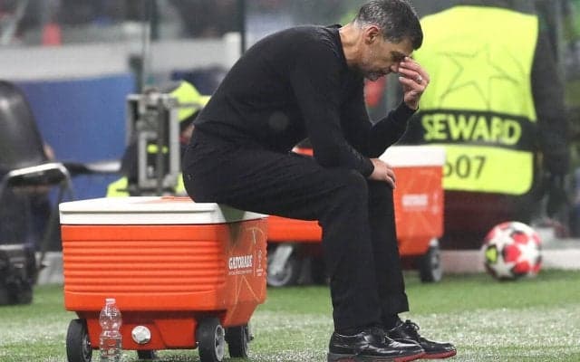 ラウンド16ストレートイン圏外に転落のミラン、コンセイソン監督は前半の不出来に苦言