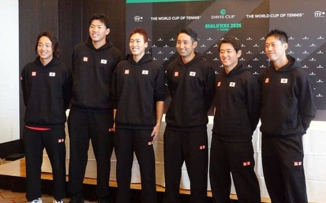 錦織圭＆西岡良仁がシングルスに登場！男子国別対抗戦デ杯イギリス戦の組み合わせが決定