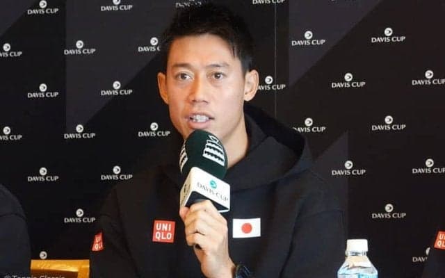 錦織圭、男子国別対抗戦デ杯イギリス戦へ「気を抜かないように」と意気込む