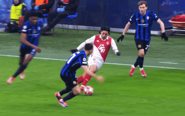 「うまっ！」南野拓実、“３人ぶち抜きドリブル”にインテル・ファン驚愕！「怖いな」「覚醒だ」キレキレ突破の瞬間