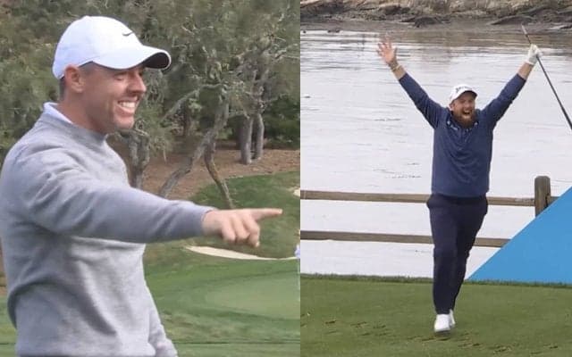 【動画】マキロイ＆ロウリーがホールインワン達成！松山英樹はショートゲームで魅せる【AT&Tペブルビーチプロアマ1日目】