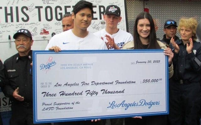 山火事被害で…悲しみのLAでド軍が果たす役割　大谷翔平らの“恩返し”に広がる感謝