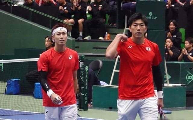 綿貫陽介／柚木武は元世界1位のイギリスペアに惜敗。日本は1勝2敗で崖っぷちに[デビスカップ／イギリス戦]