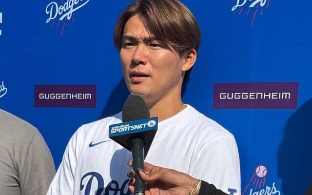 山本由伸、朗希へアドバイスは「何もしていない」　加入に喜び「すごく嬉しい」