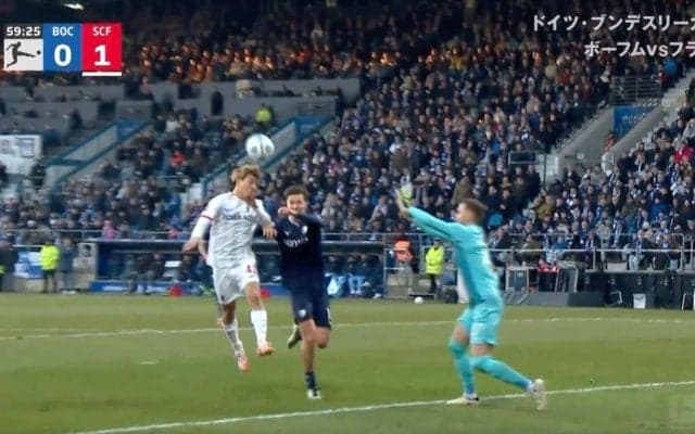 「理解できない」堂安律、鬱憤を晴らす“怒りのプレー”「鬼メンタル」 途中出場→爆速でゴールを狙う“超反応”にSNS大興奮