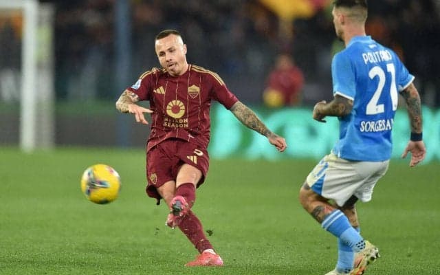 アンヘリーニョの後半AT弾でローマがドローに持ち込む、逃げ切り失敗のナポリは連勝が7でストップ【セリエA】