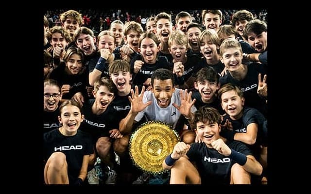  今季2勝目、室内ハードで強さ発揮 