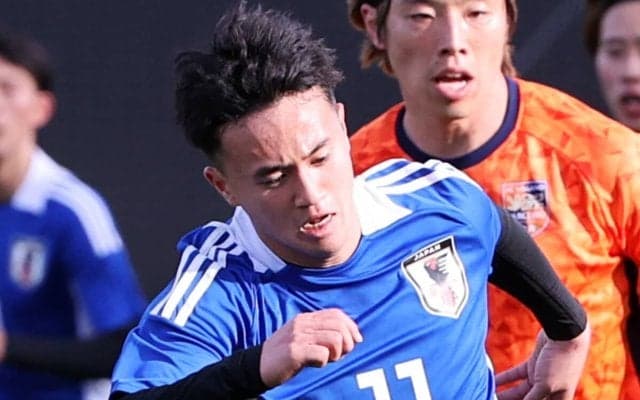 U-20アジアカップ優勝に向け、サウサンプトン入り内定の高岡伶颯は「点は取れるだけ取っちゃおうと思います」
