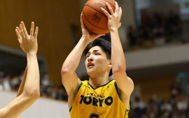 B2福島に福島東稜高の皆川智哉が特別指定で加入…山根GM「未来ある地元選手の飛躍を」