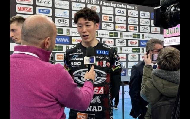 【バレー】石川祐希所属ペルージャが連敗ストップ。石川は伊リーグ通算3000得点達成「チームとしても調子を取り戻しつつある」　イタリア1部