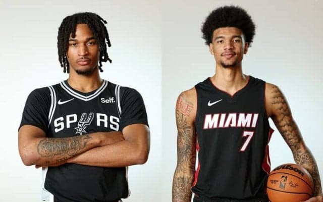 1月の月間最優秀新人賞にスパーズのキャッスル、ヒートのウェアが選出