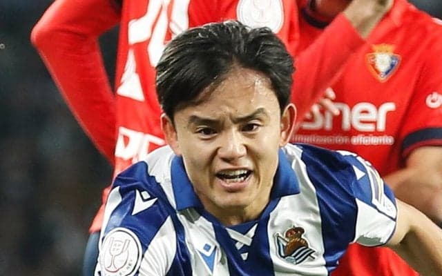 久保建英が「守備の番人」との空中戦に勝利 先制点の起点となるプレーに地元紙も驚いた