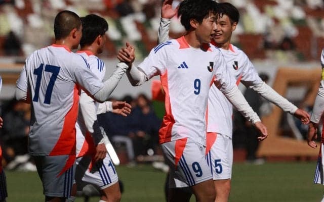 U-18Jリーグ選抜が4発快勝！ 高校サッカー選抜は後半の反撃実らず【NEXT GENERATION MATCH】