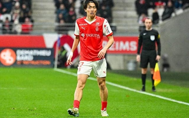 中村敬斗が9日リヨン戦欠場へ…直近の仏杯でHT交代の理由はふくらはぎの問題