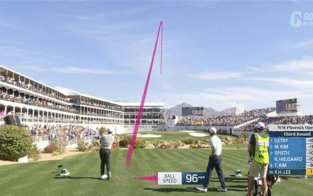 【動画】松山英樹が4番でバンカーから直接カップイン！単独トップはツアー初優勝を目指すデトリー【WMフェニックスオープン3日目】