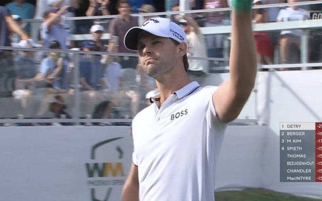 【動画】トーマス・デトリーが終盤4連続バーディで７打差をつけベルギー選手初のPGAツアー優勝！松山英樹は25位タイ【WMフェニックスオープン4日目】