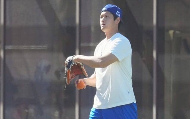 大谷翔平の“近影”に米ファン注目　1014億円契約も納得、響く轟音「史上最高の選手」