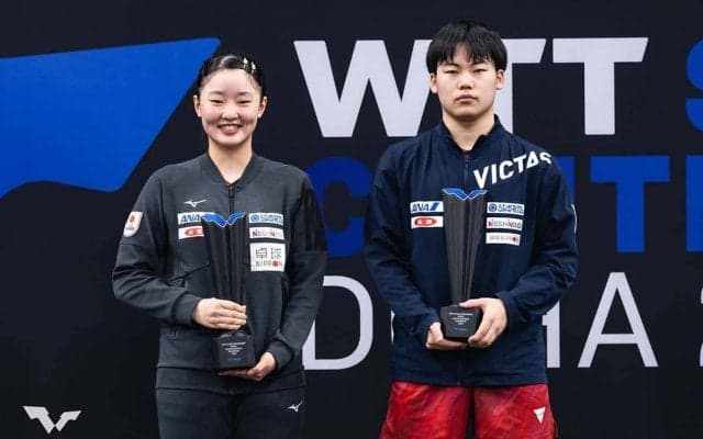 17歳松島輝空、16歳張本美和の“そらみわ”ペアに漂う本格ブレイクの兆し　国際大会初戴冠も経験、ロス五輪へ高まる期待