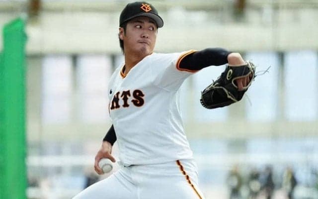 巨人ドラ1が「まるで別人」　フォーム“激変”で躍動…1回2Kに胸熱「菅野の穴埋める」