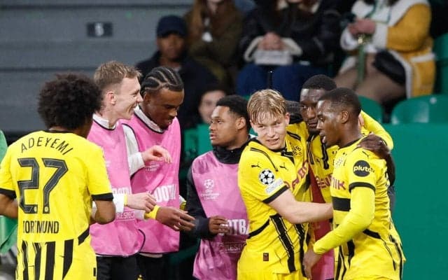 ドルトムントが敵地で3発完勝、守田英正は途中出場で3失点目に関与【CL】