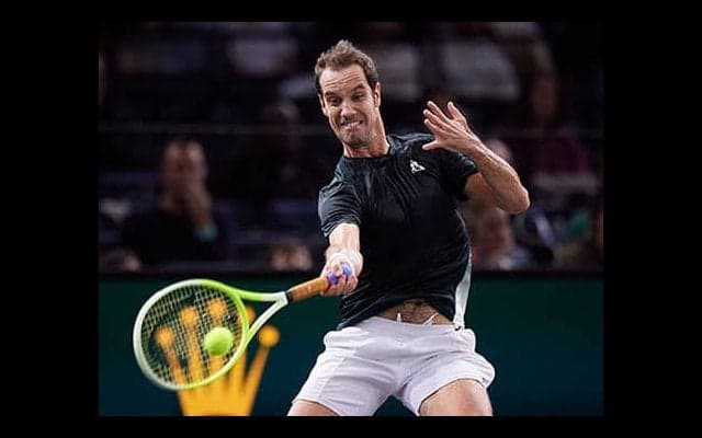  ガスケ初戦敗退、世界48位に敗れる 