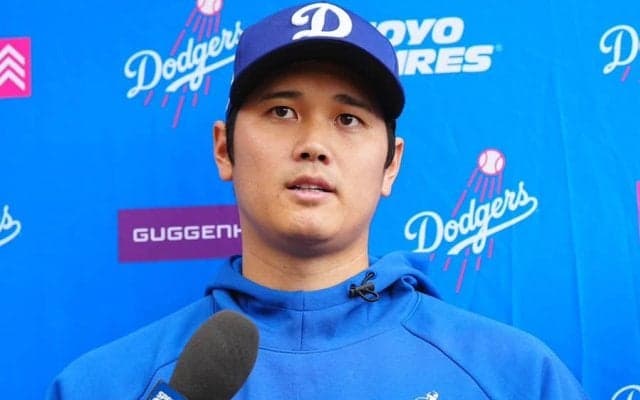 大谷翔平、左肩は完治しておらず「違和感がない状態じゃない」　フリー打撃では衝撃の柵越え10発