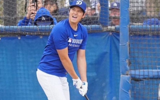 大谷翔平、負傷中とは思えない“衝撃の光景”　フリー打撃で見せた「10/18」にX唖然