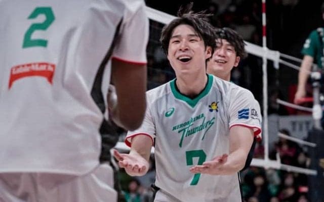 【バレー】広島THがアウェーで東京GBに勝利し、12勝目。サントリーの連勝は「9」でストップ　SV男子