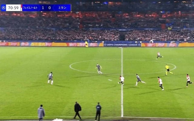 ミラン震撼の無双！“悪魔のウイング”がウォーカー制圧！「もう勘弁してくれ…」「天才か？」急加速ボール奪取→超ロングシュートの一部始終