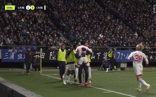 「やっぱ巧かった」香川真司、待望の大阪ダービー初ゴールの瞬間「決定力高い」圧巻ボールコントロールからGKの逆をつく冷静シュート炸裂