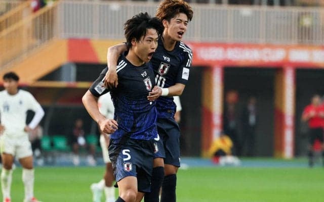 U-20日本代表が3発白星発進！ 石井久継の先制弾に市原吏音＆佐藤龍之介のゴールでタイに完封勝利【U20アジアカップ】