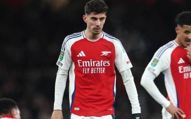 「全く予期せぬ形…」今季絶望ハヴァーツの負傷を振り返るアルテタ監督、本職不在の3トップにも自信「相手に別の頭痛の種を与える」