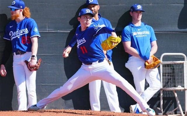 佐々木朗希、大谷翔平の前でブルペン34球　ド軍正捕手は“武者震い”「ワクワクする」