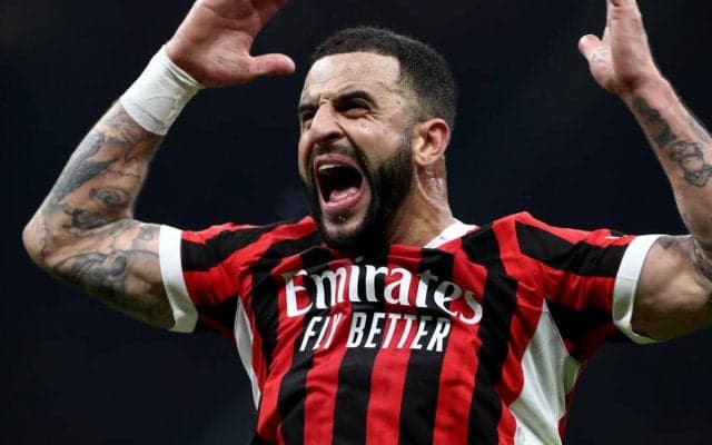 「ファンも食べ物も最高」ミラン加入のDFウォーカーが現在の充実ぶりを強調「フットボールを再び好きになれる」