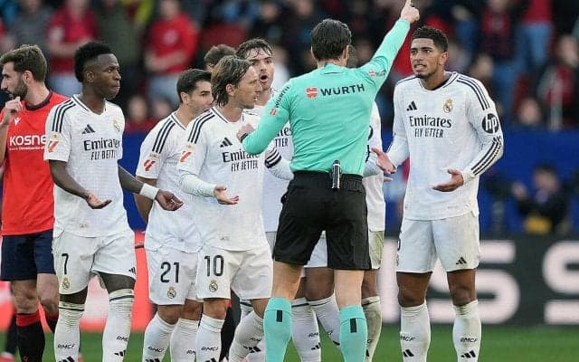 マドリーがリーグ3戦未勝利で首位陥落の危機…ムバッペ3戦連発もベリンガム退場＆2戦連続の不運PKでドロー【ラ・リーガ】