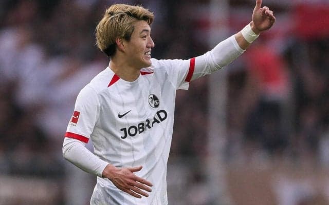 終盤のOG弾で競り勝って3連勝のフライブルクが5位浮上、先発の堂安律はPK獲得など存在感【ブンデスリーガ】