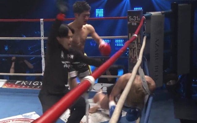 「これが空手の一撃か…」左“ちょこん”で足元フラフラ 敗れた本人も苦笑いの衝撃KO 「試合前後の記憶がないかも」識者も驚嘆