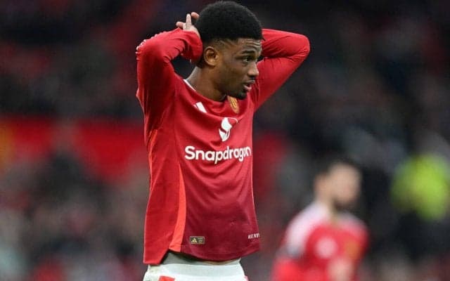 ユナイテッドに追い打ち、アマドに今季絶望の可能性