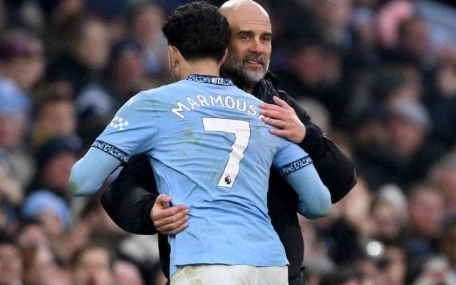 グアルディオラ監督がハットのマーモウシュを称賛、負傷交代のハーランドは｢ひどい状態ではないかも｣と安堵