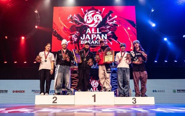 Shigekixが4度目の優勝で王座奪還！AYANEは5年ぶりの日本一に輝く「第6回 全日本ブレイキン選手権」