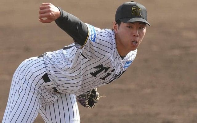 筋肉が“証明”した158キロ　まだ2月なのに…阪神育成23歳が「やばすぎて笑う」