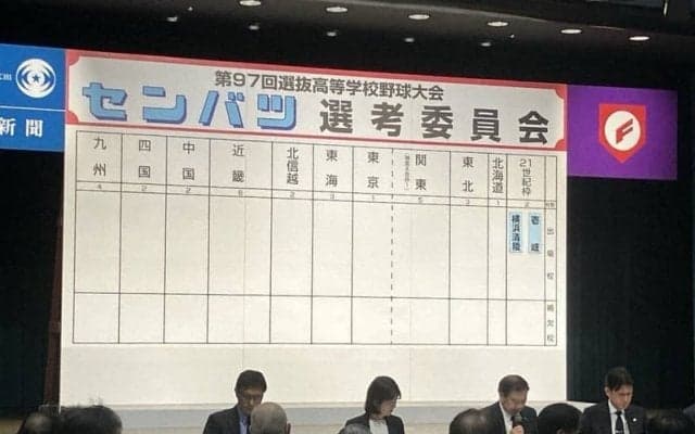 21世紀枠に壱岐と横浜清陵　長崎、神奈川からは初　選抜高校野球