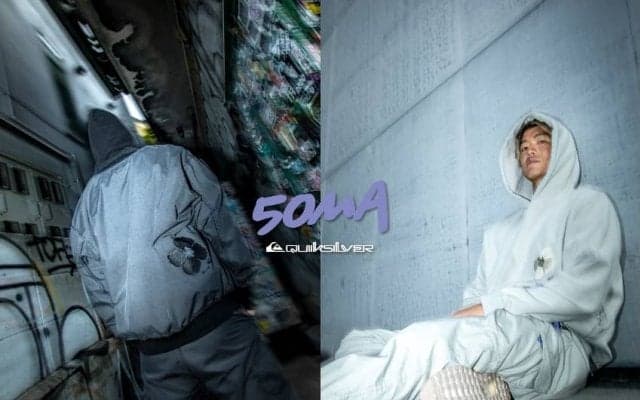 五十嵐カノア監修、QUIKSILVERから”50MA”collection発売