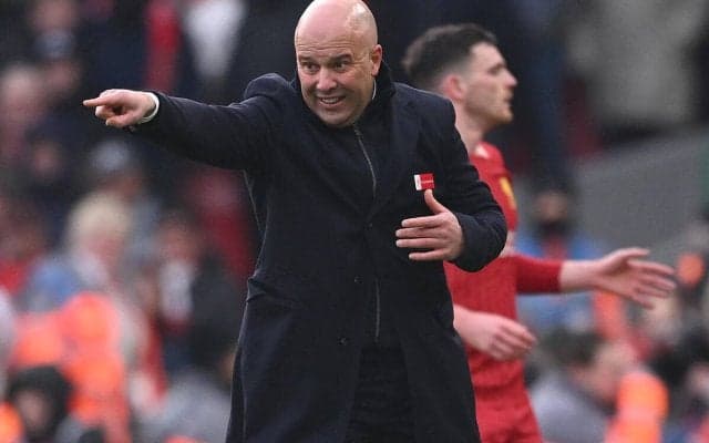 「最も厳しい試合の1つに」タイトルに向け正念場迎えるリバプール、スロット監督は難所ビラ・パークでの一戦前に「我々のアウェイの成績は悪くない」