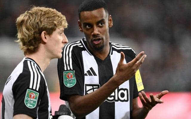 イサクやゴードンを狙われるニューカッスル、たとえCL出場権逃しても主力売却の予定なし